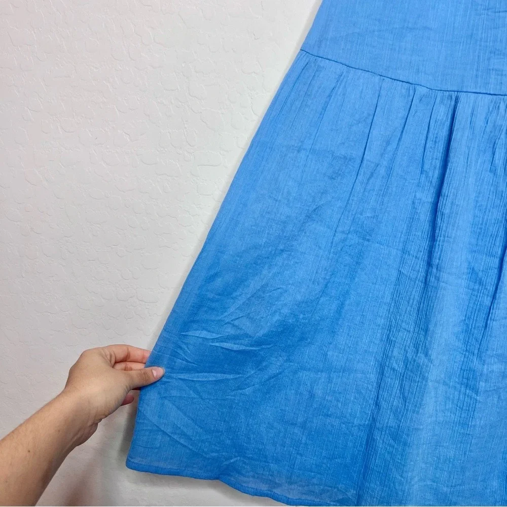 BB DAKOTA A Good Gauze Wrap Midi‎ Dress. Size Small - Picture 6 of 9